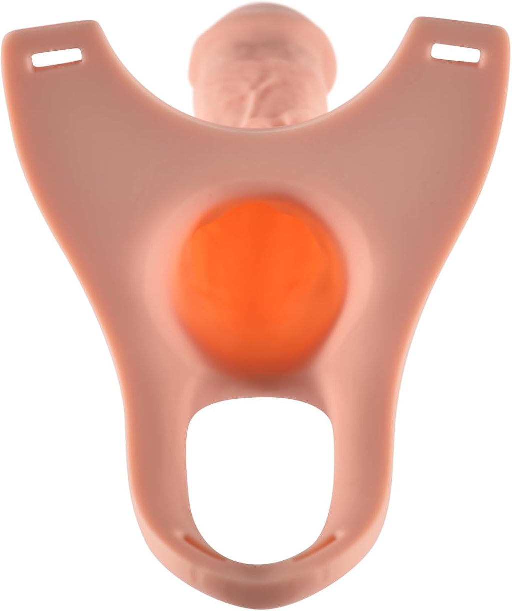 Hollow Strap-On System (Front Hole) 8 Inch