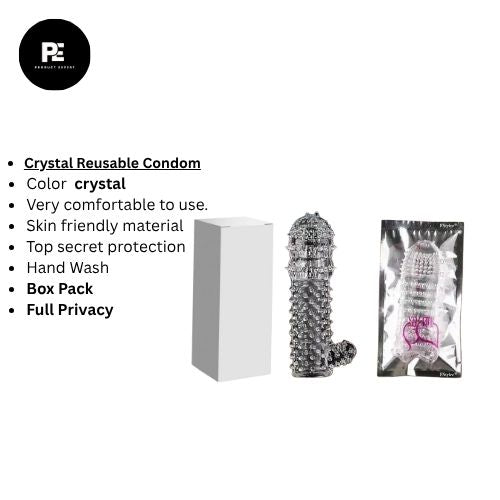 Crystal Reusable Condom