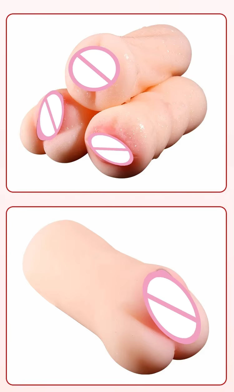 1 Hole Body Care Male Masturbation Cup Realistic Penis Massage Toy