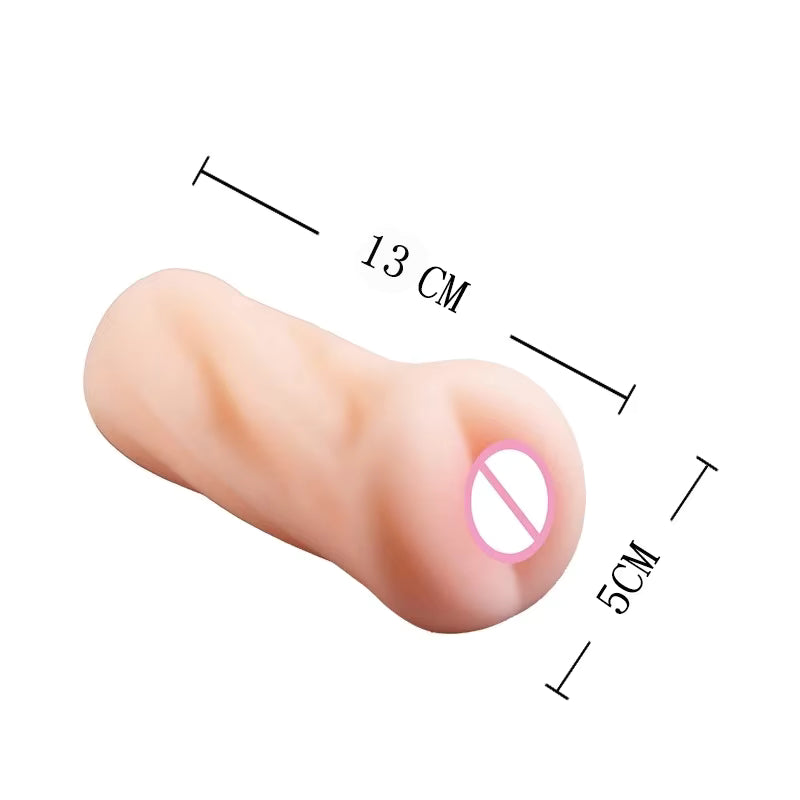 1 Hole Body Care Male Masturbation Cup Realistic Penis Massage Toy