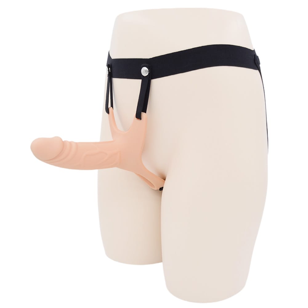 8 Inch Hollow Strap On for Men Dildo Penis Sleeve Skin