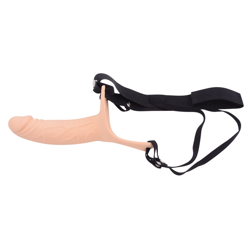 8 Inch Hollow Strap On for Men Dildo Penis Sleeve Skin