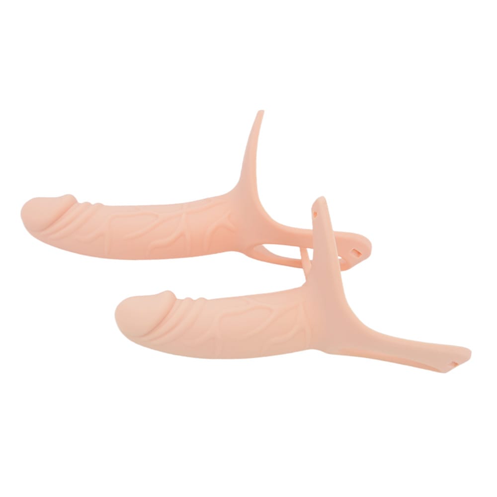 8 Inch Hollow Strap On for Men Dildo Penis Sleeve Skin