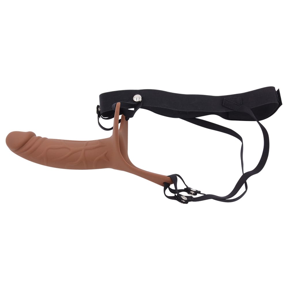 8 Inch Hollow Strap On for Men Dildo Penis Sleeve Skin